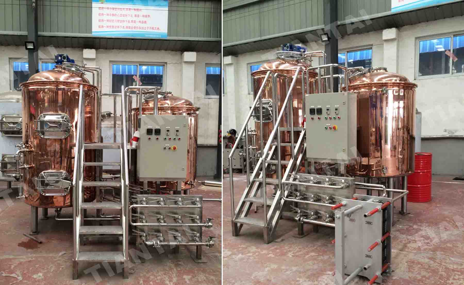 10 HL Copper brewhouse